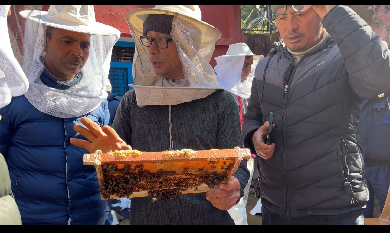 जिल्ला स्तरीय अगुवा कृषक तालिम अन्तर्गत ३ दिने मौरीपालन सम्बन्धी तालिम